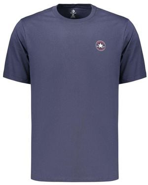 Converse Blue Cotton Men's T Shirt