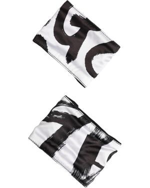 Dolce & Gabbana Dg Logo Silk 1 Pair Wristband - White