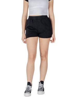 Converse Black Cotton Bermuda