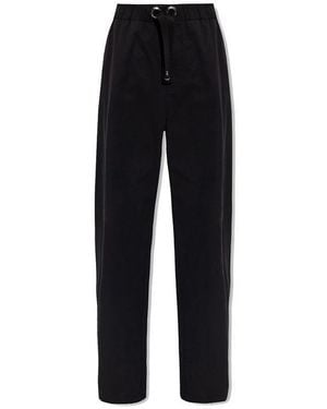 Versace Cotton Trousers - Black