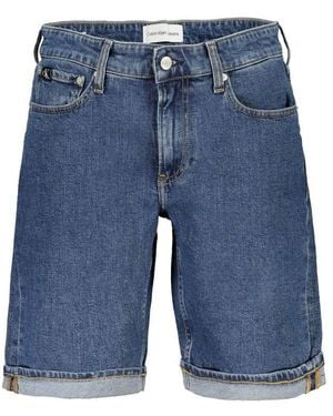 Calvin Klein Cotton Short - Blue