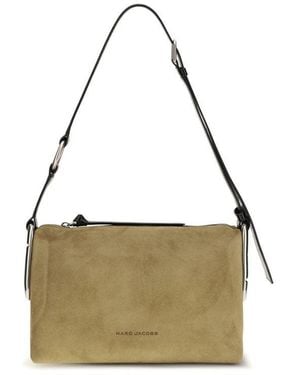 Marc Jacobs Beige Suede Leather Shoulder Bag - Multicolour