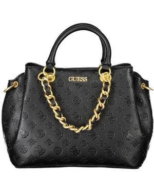 Guess Black Polyethylene Handbag