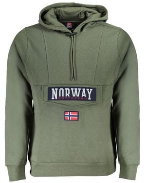 Norway 1963 Green Cotton Men Jumper