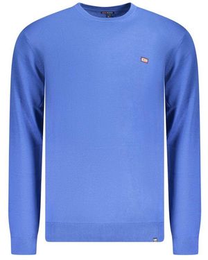 Norway 1963 Blue Cotton Men's Sweater
