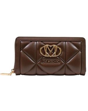 Love Moschino Brown Polyethylene Wallet