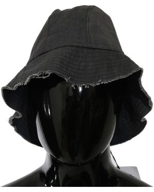 CoSTUME NATIONAL C'n'c Washed Wide Brim Outdoor Bucket Hat - Black