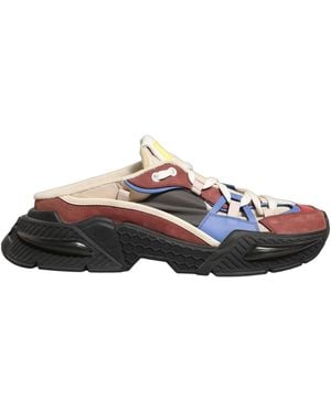 Dolce & Gabbana Multicolour Panelled Airmaster Trainers Shoes