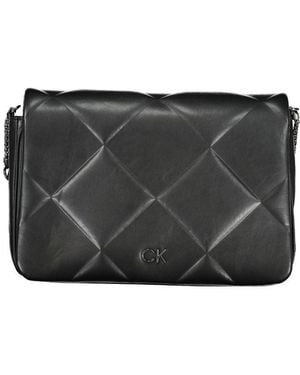Calvin Klein Polyester Shoulder Bag - Black