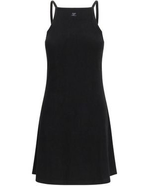 Courreges Viscose Casual Dress - Black