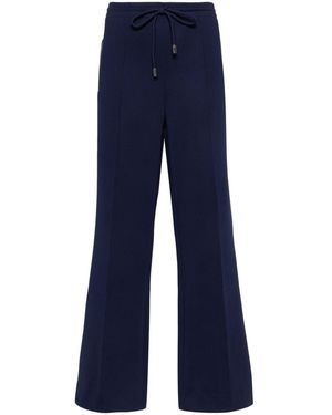 JW Anderson Bootcut Track Trousers - Blue