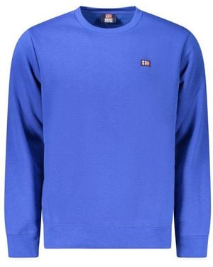 Norway 1963 Casual Long Sleeve Sweatshirt - Blue