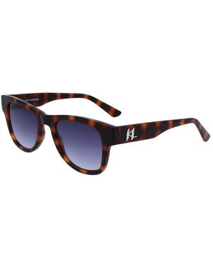 Karl Lagerfeld Black Injected Sunglasses main image 1