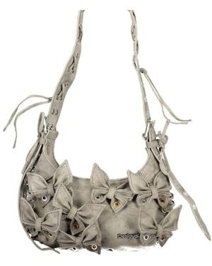 Desigual Poliuretano Donna Borsa - Grey
