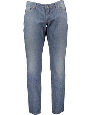 CoSTUME NATIONAL Blue Fabric Esterno Jeans & Pant