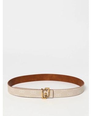 Liu Jo Beige Leather Regular Belt - Brown