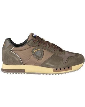 Blauer Fabric Sneaker - Brown