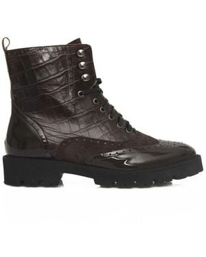 Cerruti 1881 Brown Cowhide 's Boot - Black