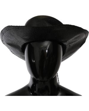 CoSTUME NATIONAL Chic Floppy Hat - Black