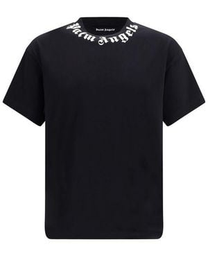 Palm Angels Black Cotton T