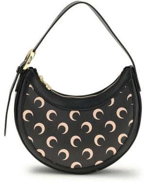 Marine Serre Shoulder Bags - Black