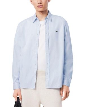 Lacoste Blue Cotton Shirt
