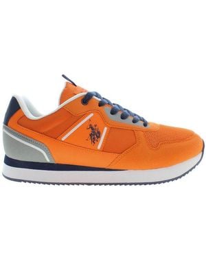 U.S. POLO ASSN. Polyester Trainer - Orange