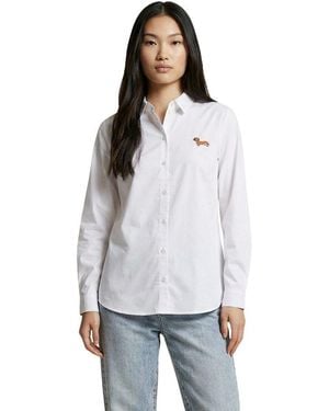 Jacqueline De Yong Cotton Blouse - Gray