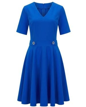 Trussardi Blue Poliestere Dress