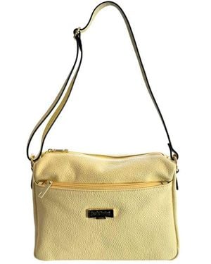 Baldinini Bicolour Cowhide Crossbody Bag - Metallic