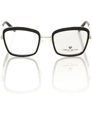 Frankie Morello Sophisticated Square & Eyeglasses - Black