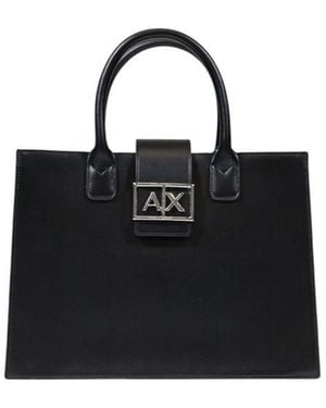 ARMANI EXCHANGE Polyester Handbag - Black