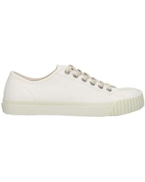 Maison Margiela White Fabric Trainers