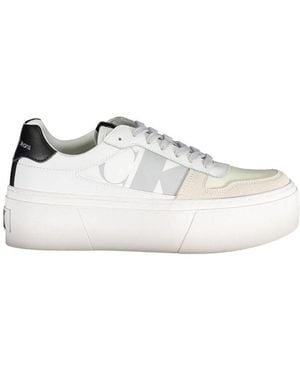 Calvin Klein Polyester Trainer - White