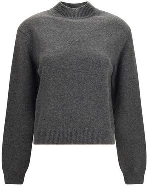 Jacquemus Grey Cashmere Sweatshirt