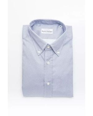 Robert Friedman Cotton Shirt - Blue