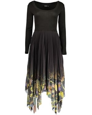 Desigual Black Viscose 's Dress