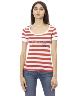 TRUSSARDI ACTION Multicolour Cotton T - Red