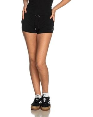 Juicy Couture Black Cotton Short And Mini Shorts