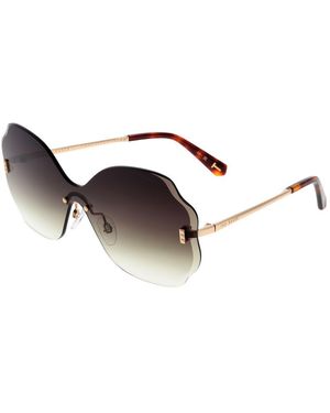 Ted Baker Gold Sunglasses - Brown