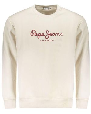 Pepe Jeans Cotton Jumper - White
