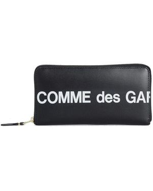 Comme des Garçons Comme Des Garçons Logo Wallet - Black