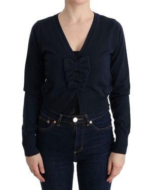 Marghi Ló Blue Wool Blouse Sweater