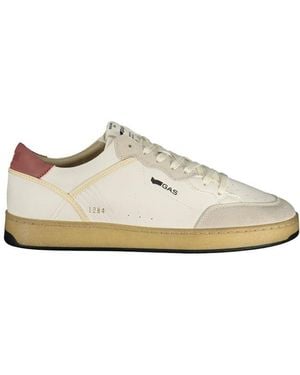 Gas White Polyurethane Men Trainer