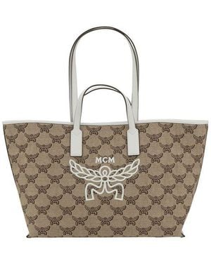 MCM Medium Himmel Tote Bag - Multicolour
