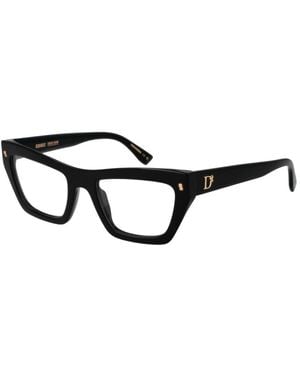 DSquared² Black Glasses Frame