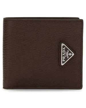Prada Bifold Wallet - Brown