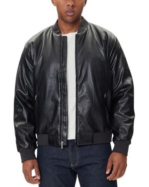 Calvin Klein Black Polyethylene Bomber