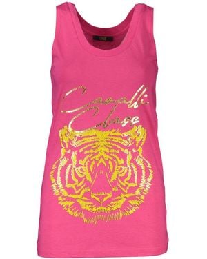 Roberto Cavalli Cotton Top - Pink