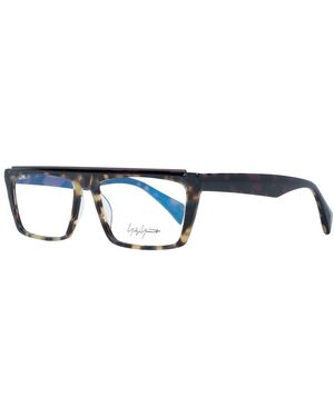 Yohji Yamamoto Brown Optical Frames - Blue